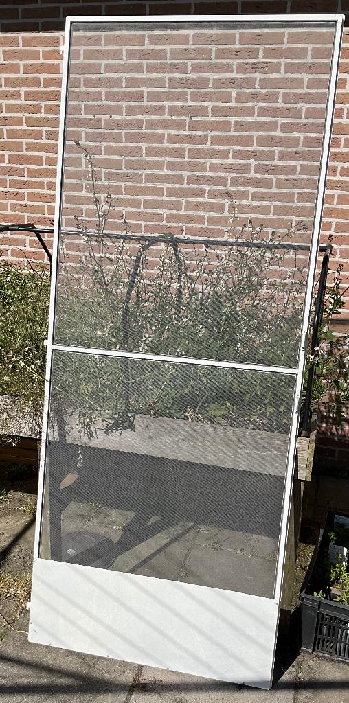 Metalen hordeur, Ophalen, Gebruikt, 80 tot 100 cm, Hordeur