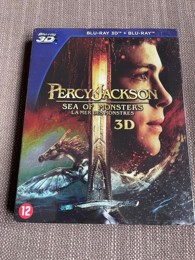 Percy Jackson: Sea of Monsters 3D Blu-ray nieuw!!, Ophalen of Verzenden, Zo goed als nieuw, Avontuur