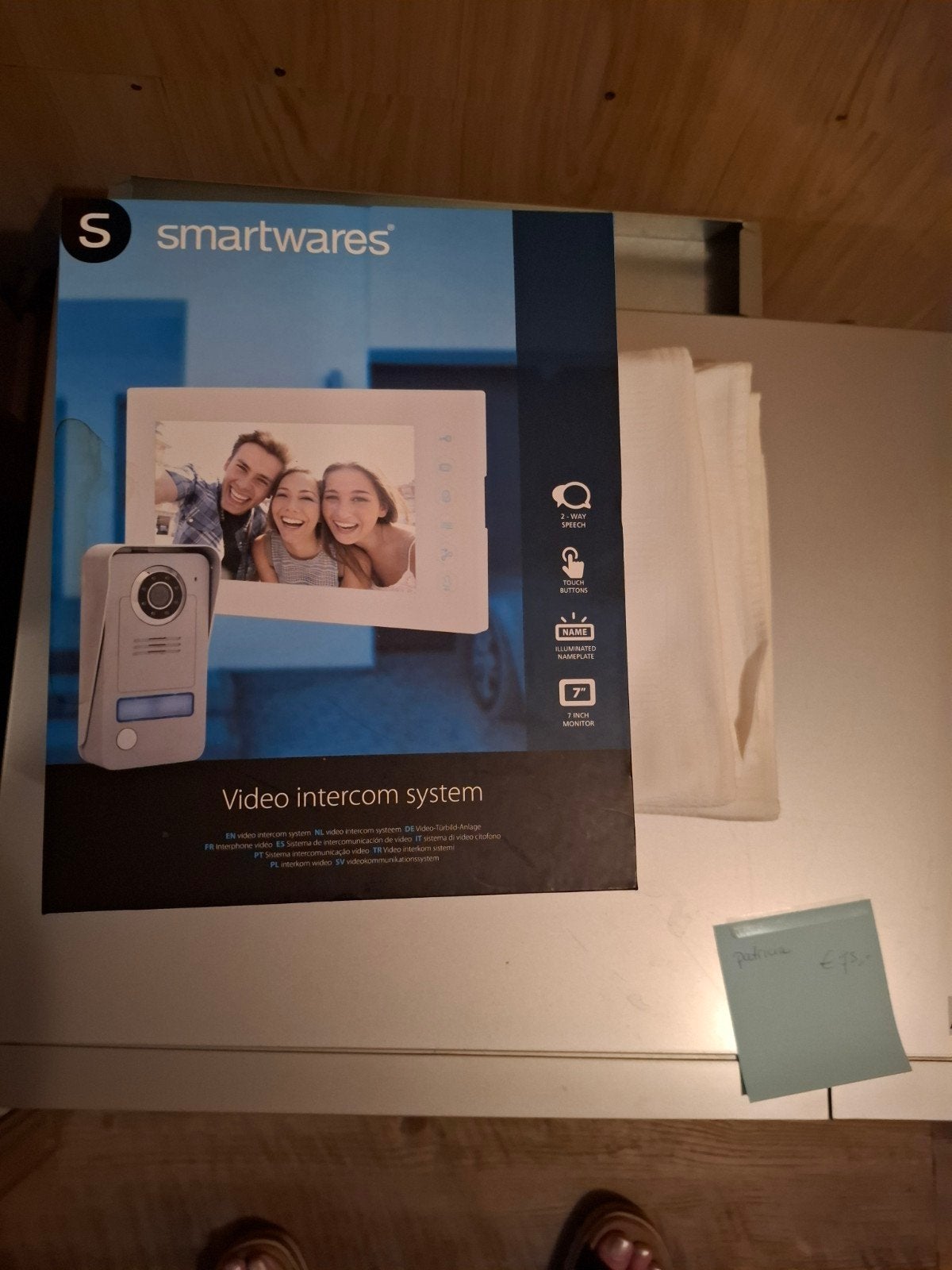 Smartvideo intercom systeem, Ophalen of Verzenden, Bewegingsdetectiesensor, Nieuw, Bedraad
