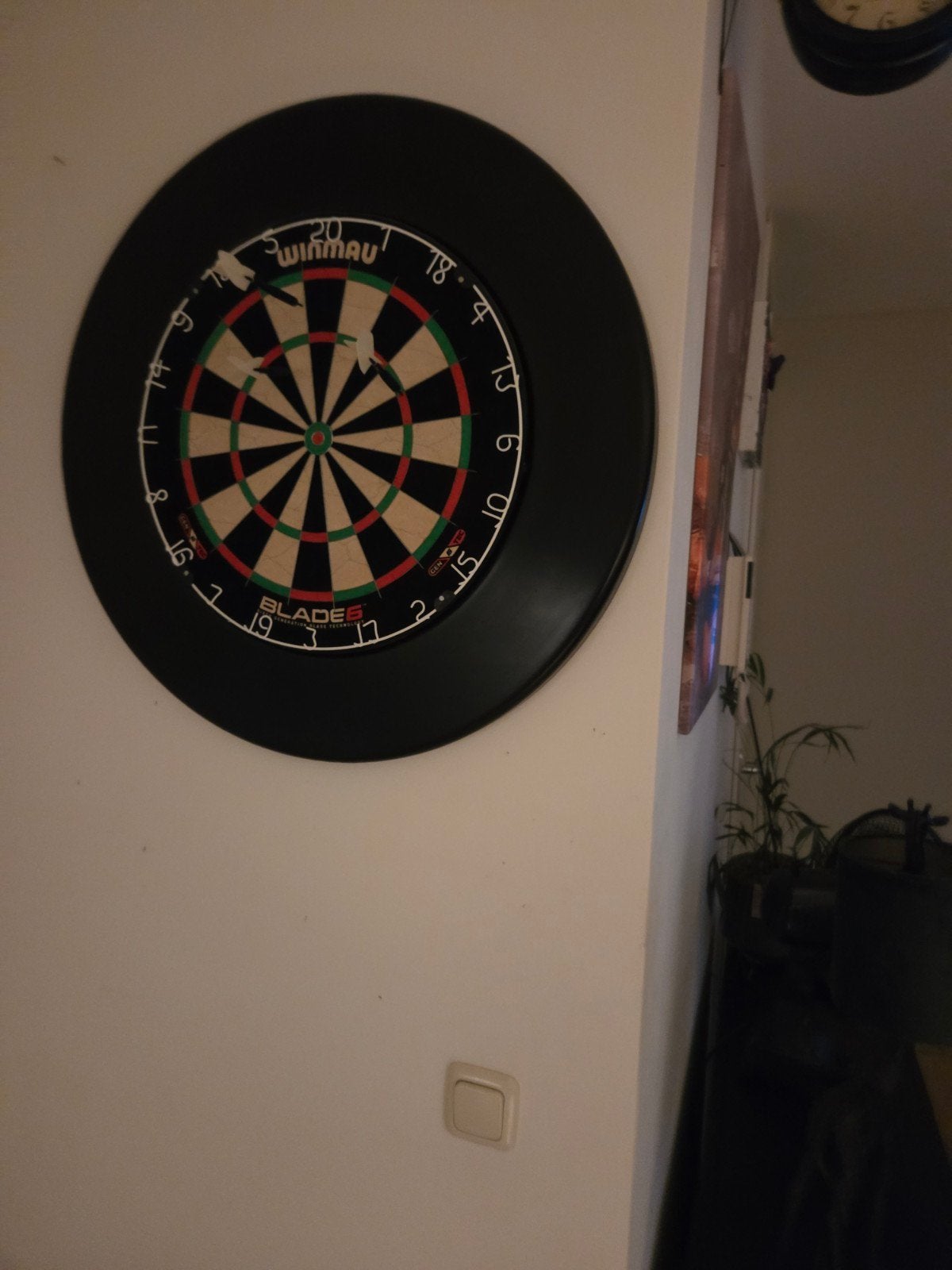 Winmau Blade Dartbord met Surround, Ophalen, Gebruikt, Dartbord