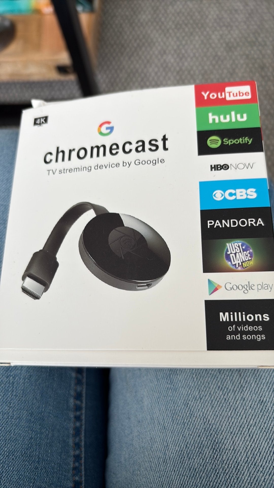 Chrome cast, Ophalen of Verzenden, Nieuw