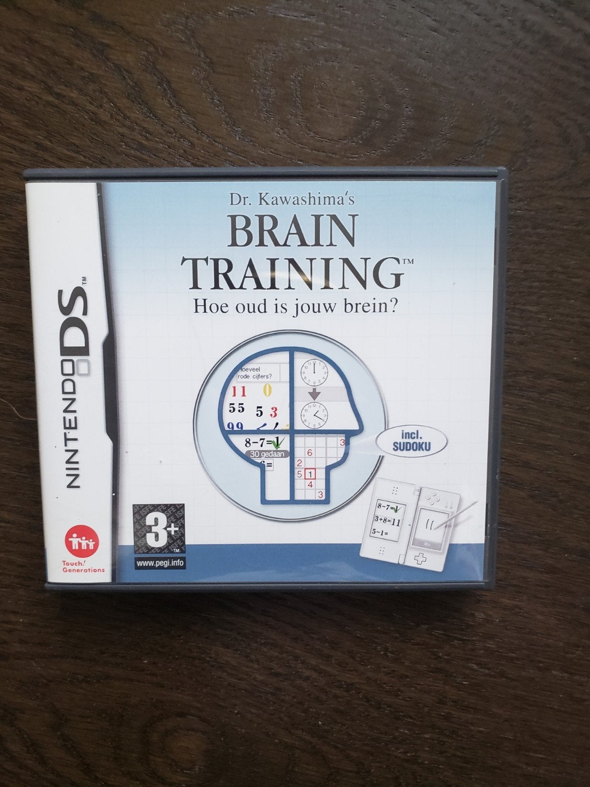 Dr. Kawashima's Brain Training Nintendo DS, Puzzel en Educatief, 1 speler, Ophalen of Verzenden, Zo goed als nieuw