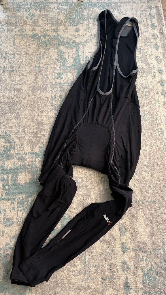 AGU Lange fietsbroek mt XL, Ophalen of Verzenden, Zo goed als nieuw, Maat 56/58 (XL), Zwart
