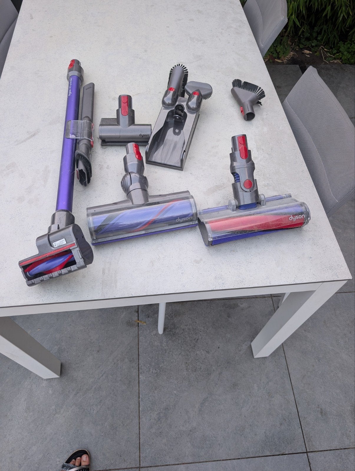 Dyson V11 accessoires, Witgoed en Apparatuur, Stofzuigers, Gebruikt, Ophalen of Verzenden, Dyson, Draadloos