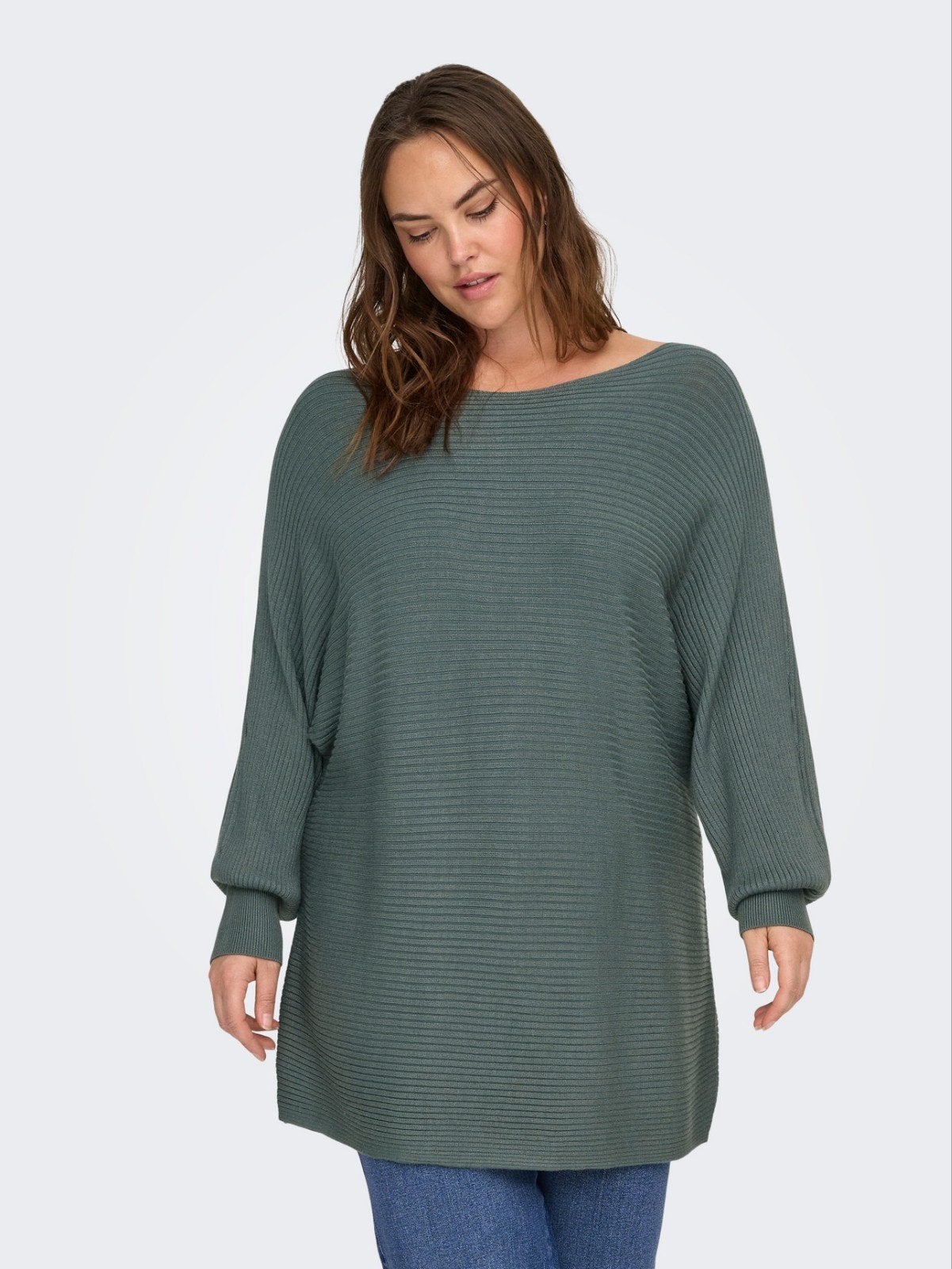 Groene pullover Carnew van Only Carmakoma Maat 46/48, O, O, O, Maat 46/48 (XL) of groter