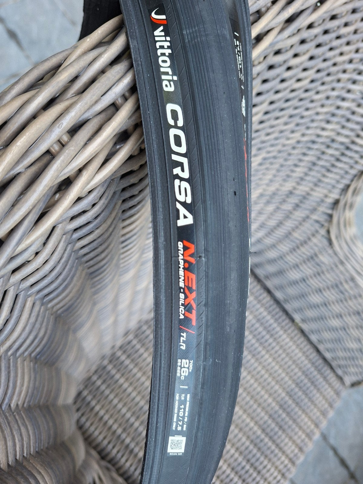 Set Vittoria Corsa N.EXT G2 TLR Racefietsband 26 mm, Band, Vittoria, Ophalen of Verzenden, Zo goed als nieuw
