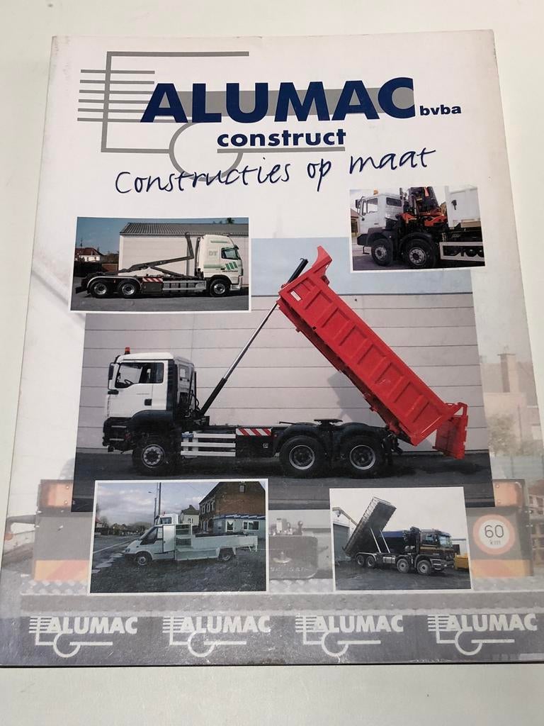 Folder Alumac Construct bvba, Ophalen of Verzenden, Zo goed als nieuw, Overige merken