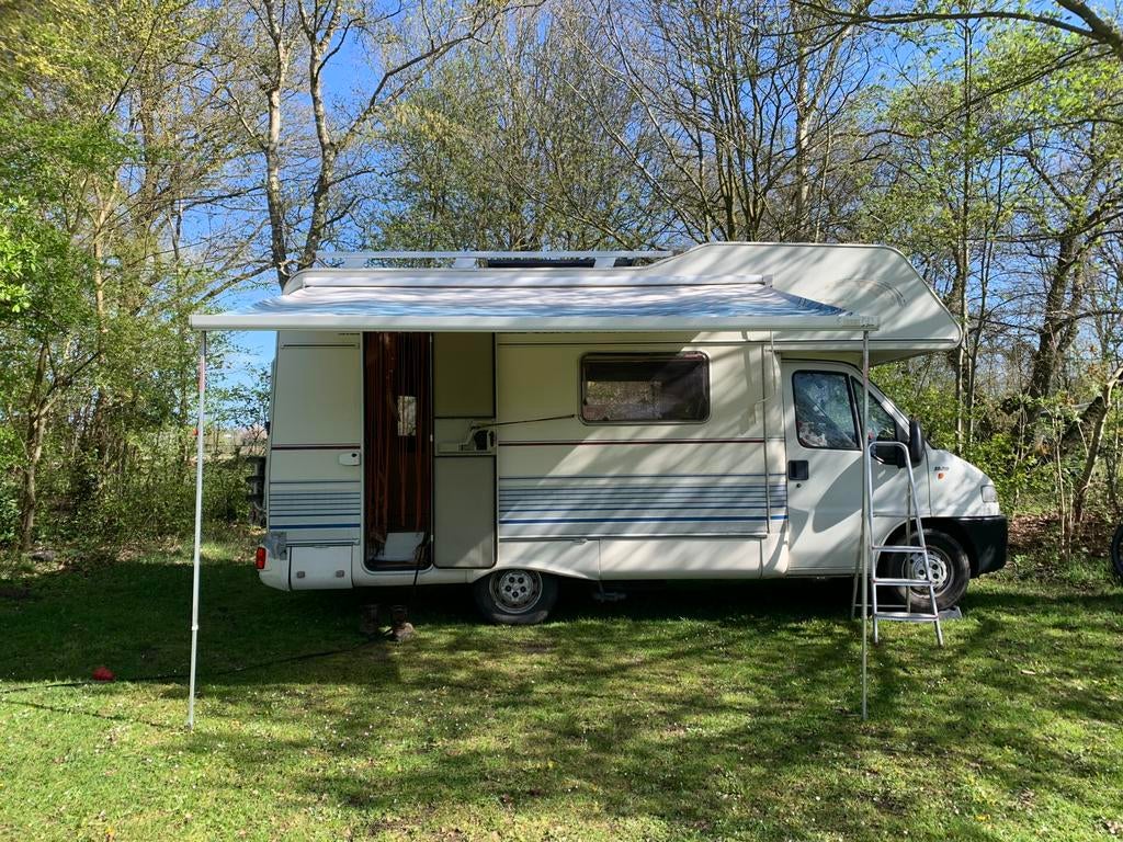 Fiamma 45 grote camper luivel, Ophalen, Gebruikt