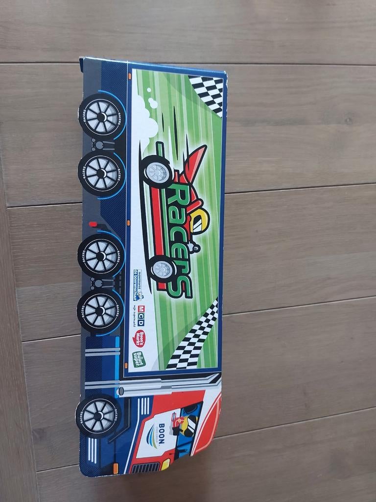 Racers,modelauto's inclusief  opbergbox, Ophalen of Verzenden