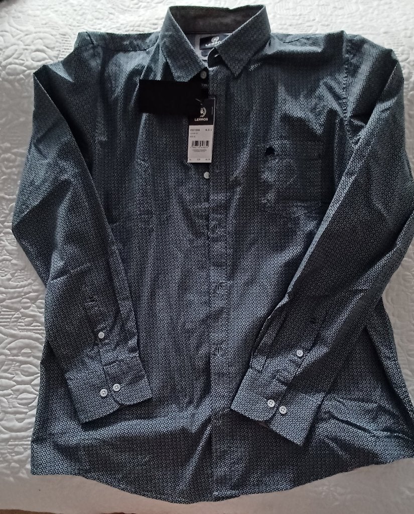 Mannenblouse, Lerros, Nieuw, Ophalen of Verzenden, Halswijdte 43/44 (XL)
