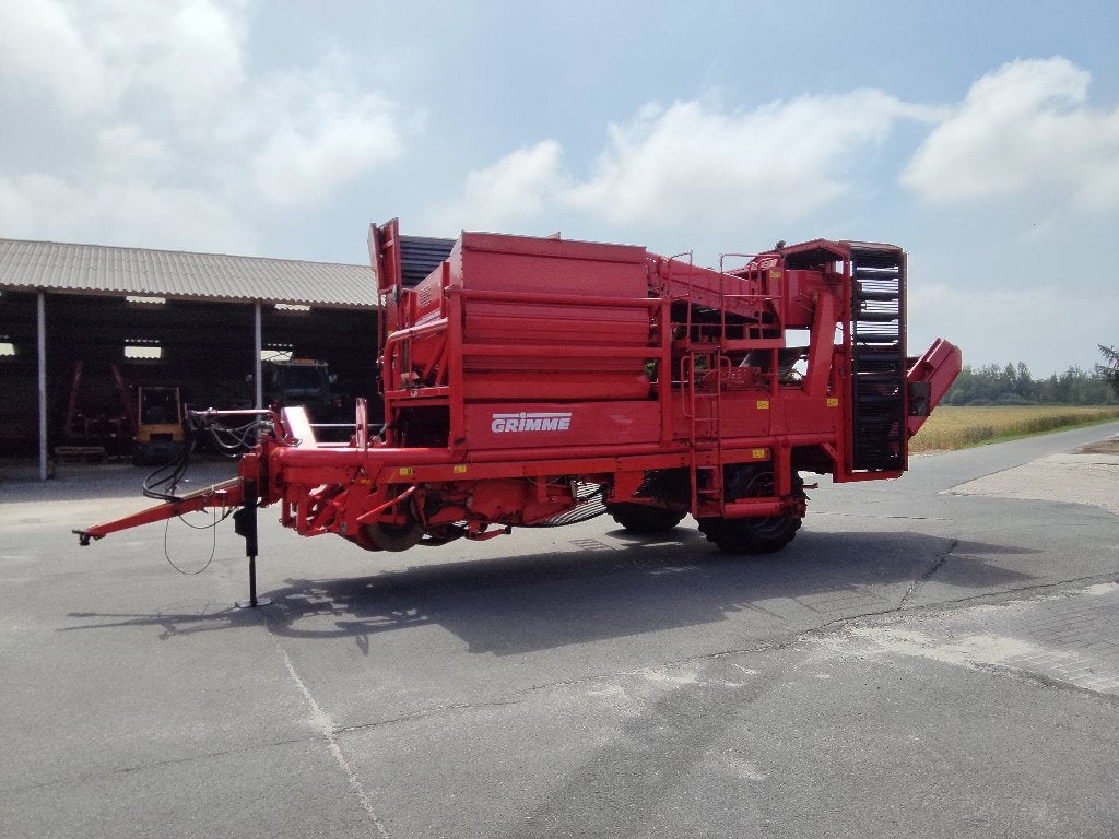 Grimme DR 1500 aardappelrooier, Ophalen, Akkerbouw, Aardappeltechniek