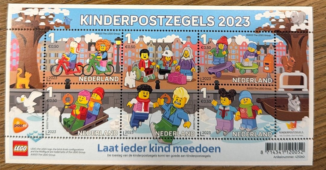 Postzegels pf. Kinderpostzegels 2023, Postzegels en Munten, Ophalen of Verzenden, Na 1940, Postfris