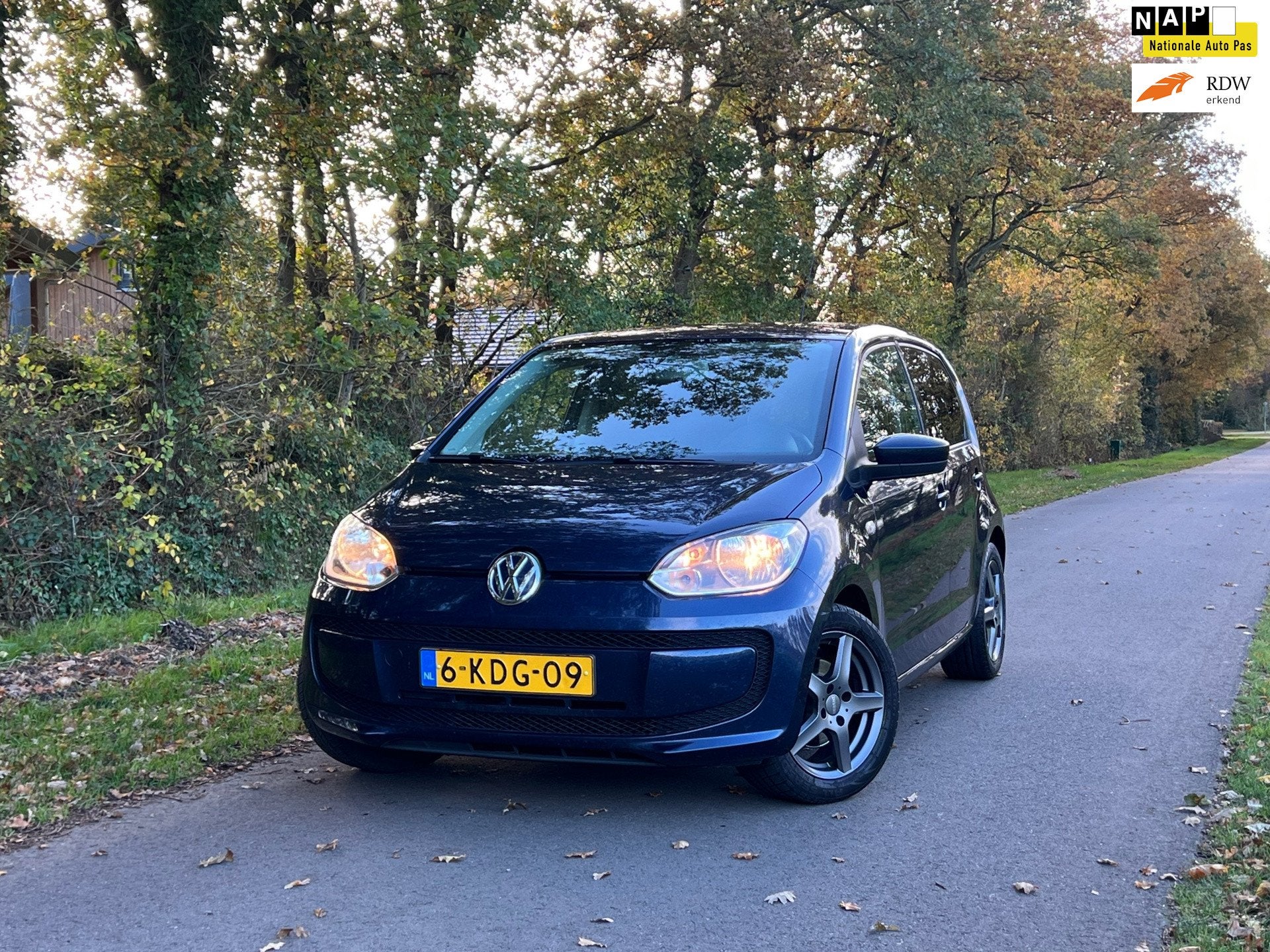 Volkswagen Up! 1.0 move up! BlueMotion | Airco + 5-Drs, Voorwielaandrijving, Euro 5, Stof, 840 kg
