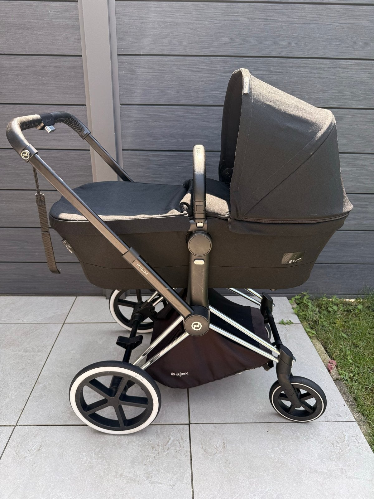 Cybex Priam kinderwagen en Cybex autostoel met Isofix, Gebruikt, Zijbescherming, Isofix, 0 t/m 13 kg
