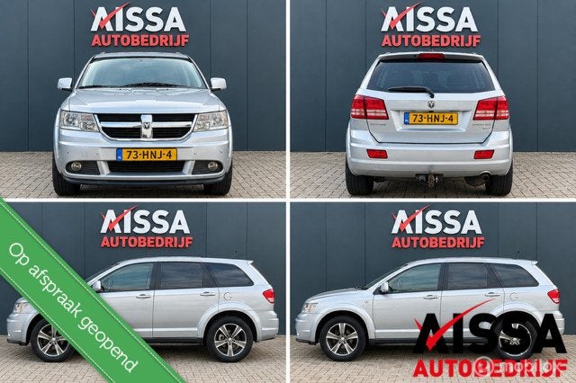 Dodge Journey 2.4 SXT Navi Clima Cruise Pdc Trekhaak N.A.P J, Auto's, 450 kg, Gebruikt, 4 cilinders, Bedrijf