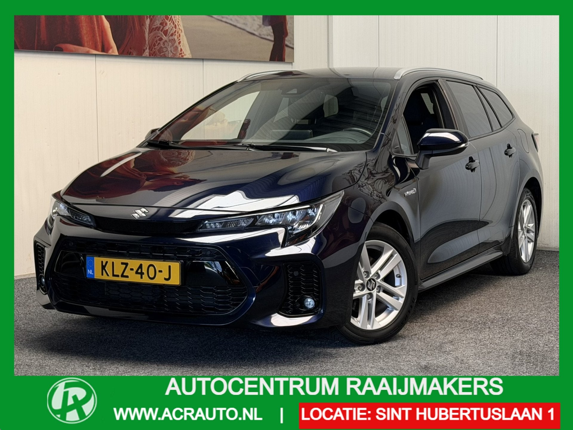Suzuki Swace 1.8 HYBRID STYLE AUTOMAAT CRUISE CONTROL CLIMAT, Auto's, Suzuki, Dealer onderhouden, Gebruikt, 4 cilinders, Blauw