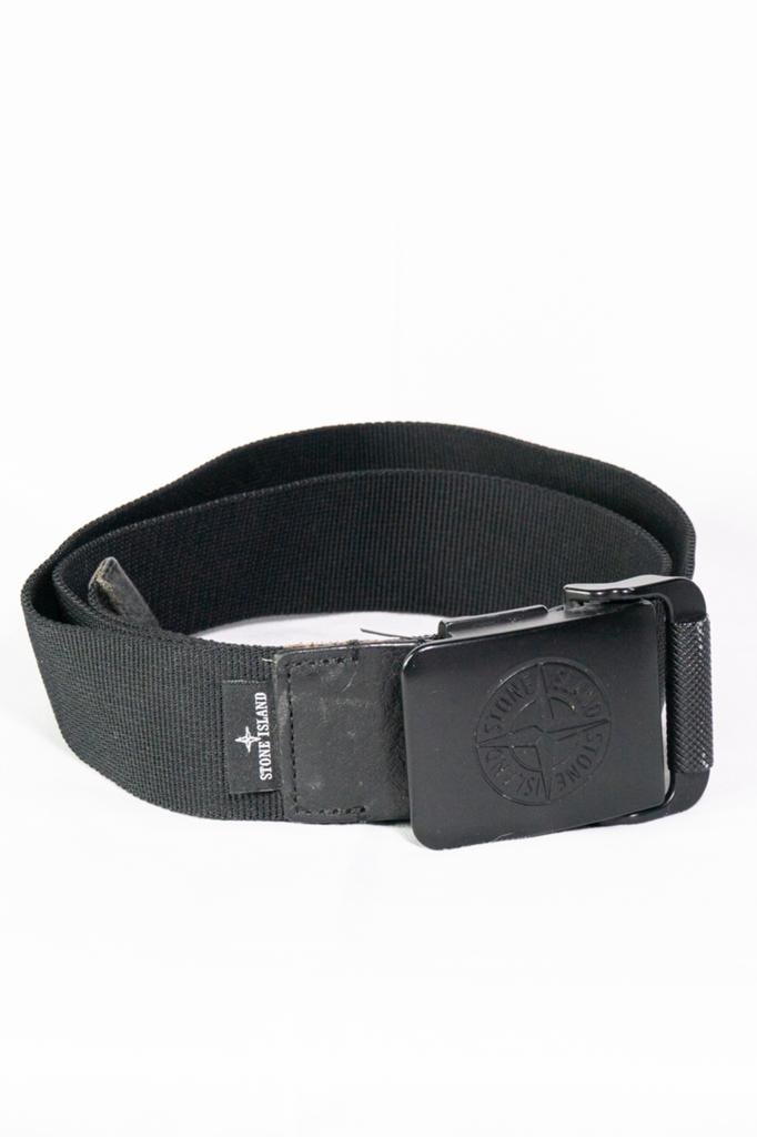 Stone Island Belt 105 cm Black Origineel Met Tag, Kleding | Heren, Riemen en Ceinturen, Ophalen of Verzenden, Gedragen, Zwart
