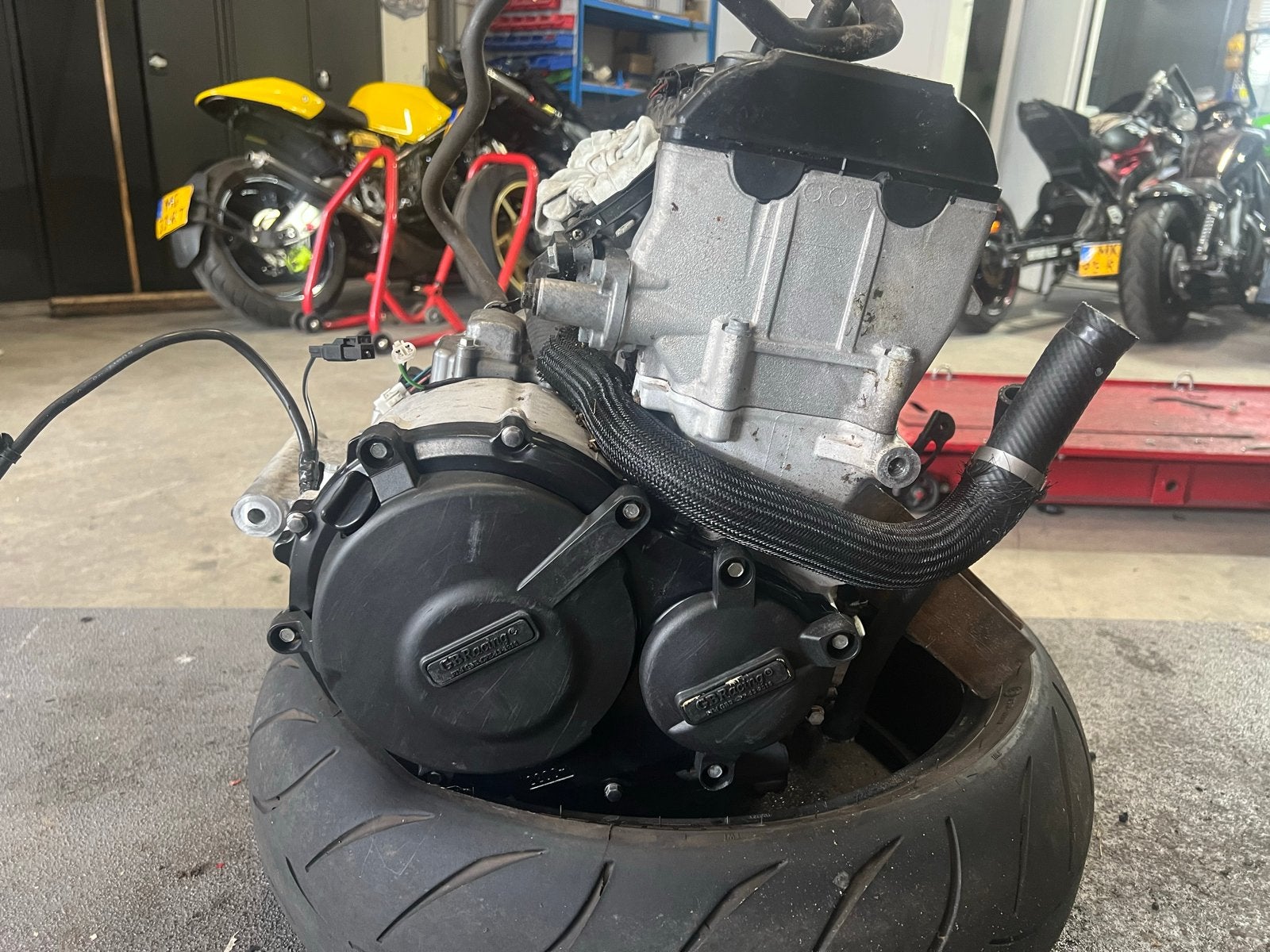 GSXR 600 K6 K7 Motor - Werkend Gedemonteerd, Motoren, Onderdelen | Suzuki, Ophalen, Gebruikt
