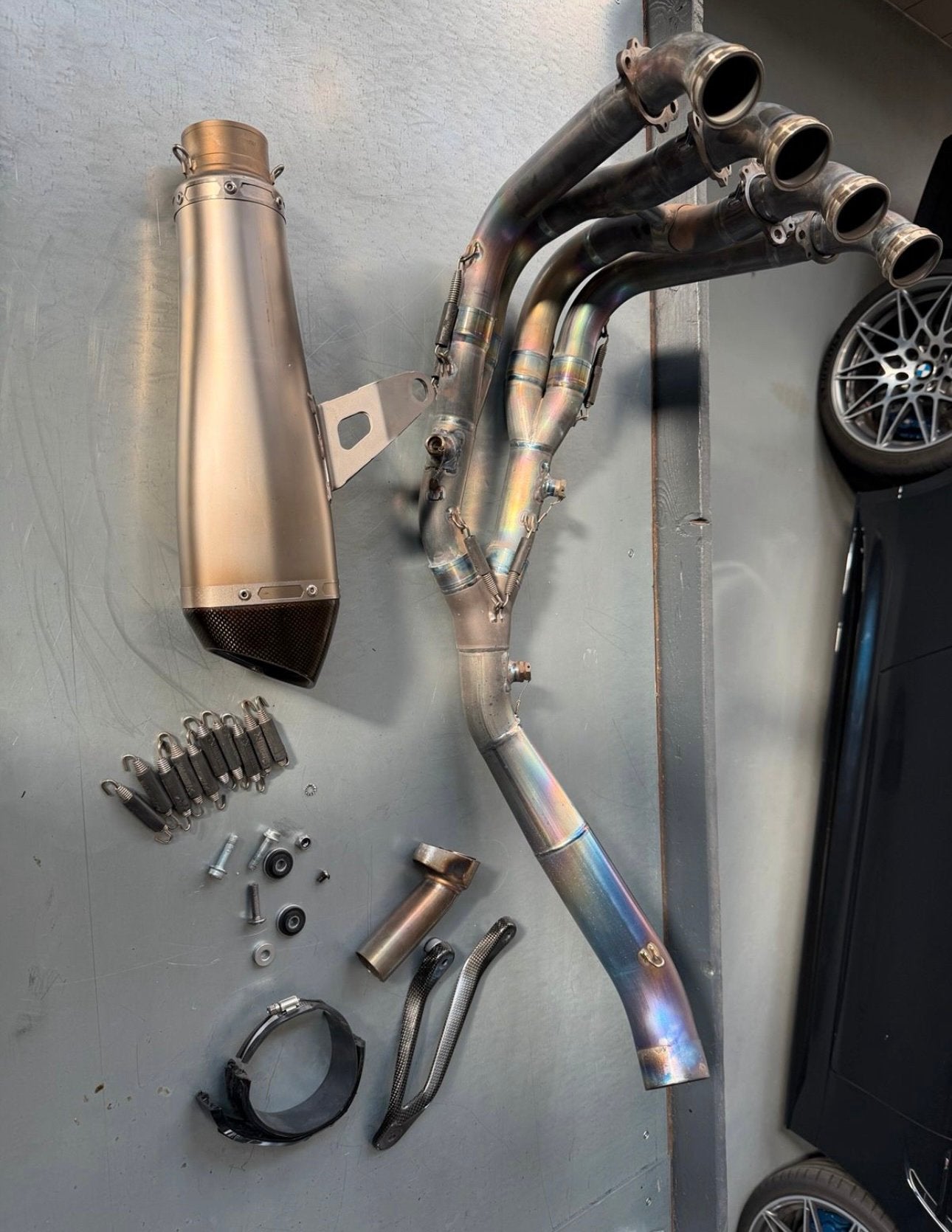 Bmw k46 titanium evolution, Motoren, Onderdelen | BMW, Verzenden, Gebruikt