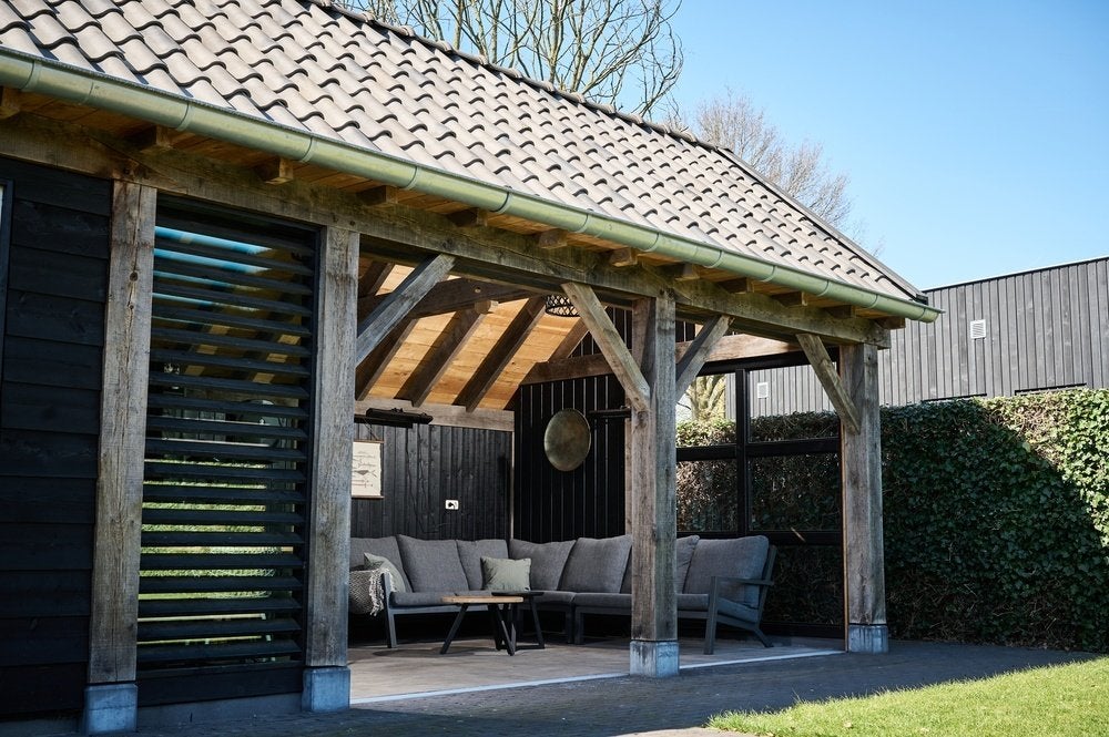 Maatwerk overkapping, poolhouse of tuinhuis | Verando Bladel, Ophalen, Nieuw, 400 cm of meer, Verando