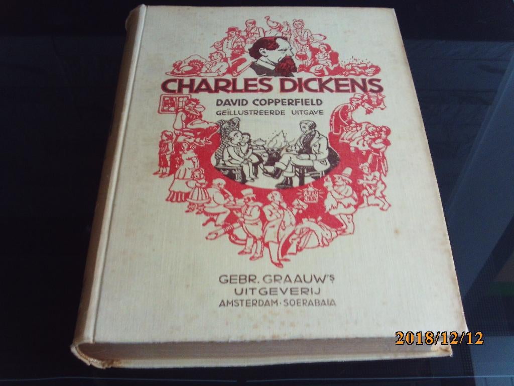 6 boeken charles dickens - david copperfield, dombey & zoon, Antiek en Kunst, Ophalen of Verzenden
