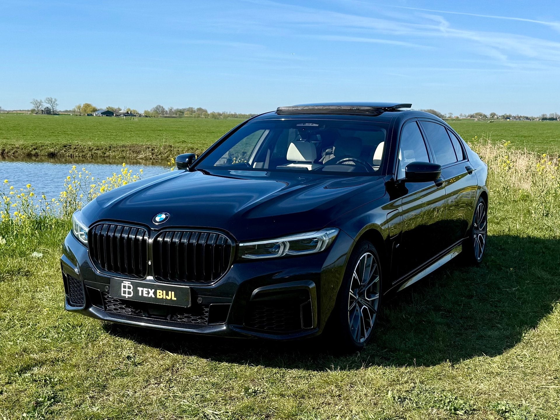 BMW 7-serie 745Le High Executive Full Option!, Auto's, Automaat, Dealer onderhouden, Achterwielaandrijving, Gebruikt