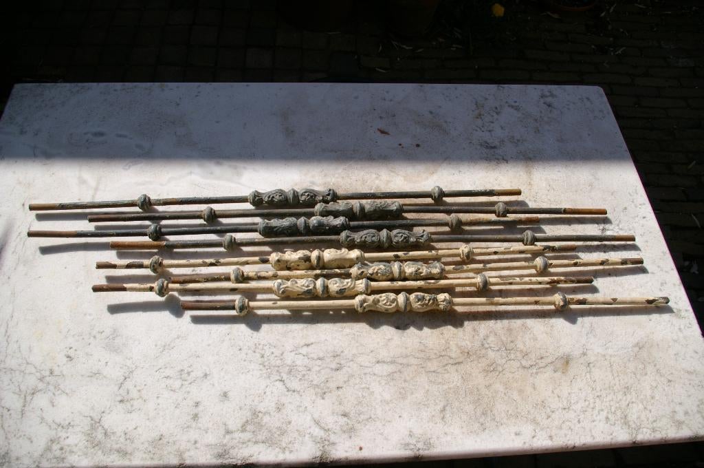 Decoratieve vintage spijltjes trapspijlen hekspijltjes hekje, Ophalen of Verzenden