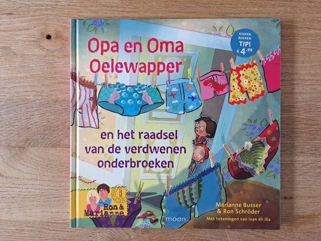 OPA EN OMA OELEWAPPER. MARIANNE BUSSER EN RON SCHRÖDER, Gelezen, Fictie algemeen, Jongen of Meisje, Ophalen of Verzenden