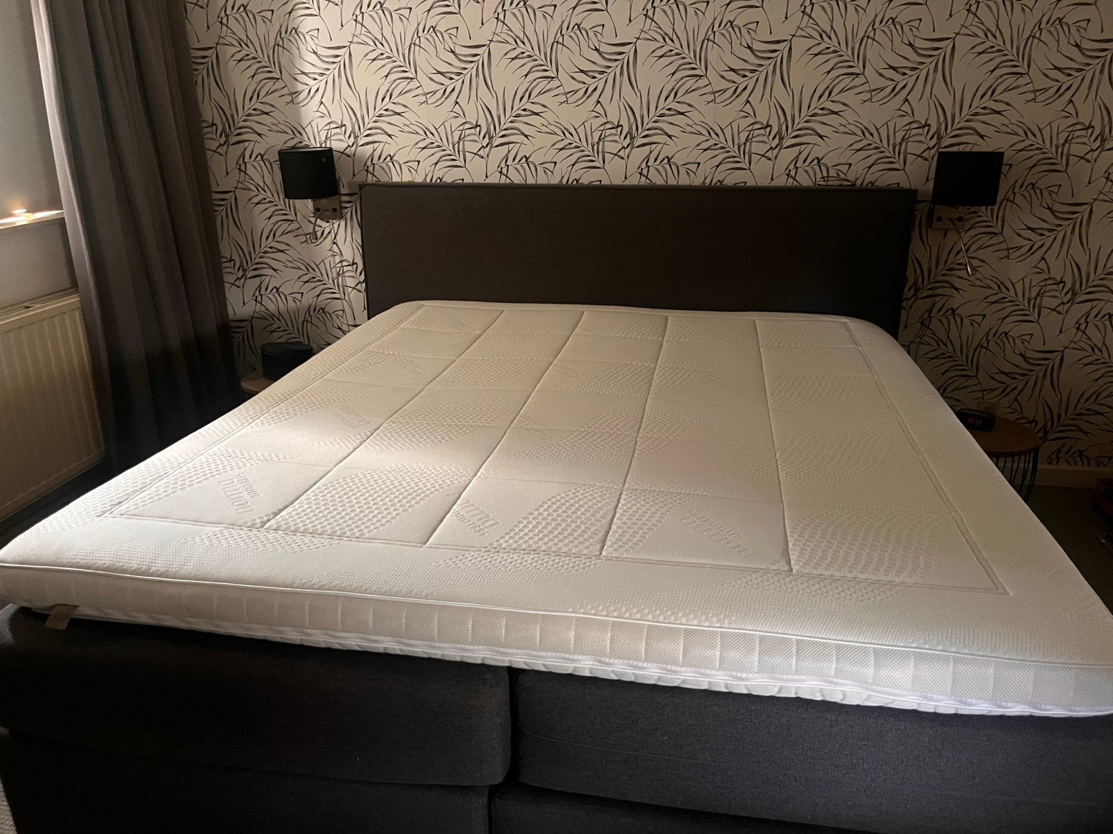 Luxe Norma Timeless T2450 topper | 180 x 210 cm – 15 cm hoog, Ophalen, Gebruikt, Tweepersoons, 180 cm