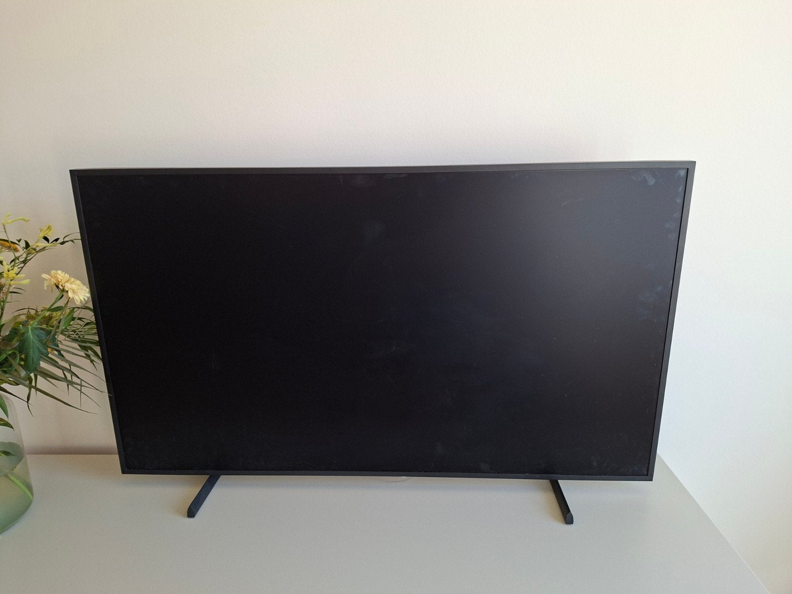 Samsung TheFrame 50 inch (defect scherm) met o.a. connectbox, Audio, Tv en Foto, Televisies, Ophalen, Niet werkend, 100 cm of meer