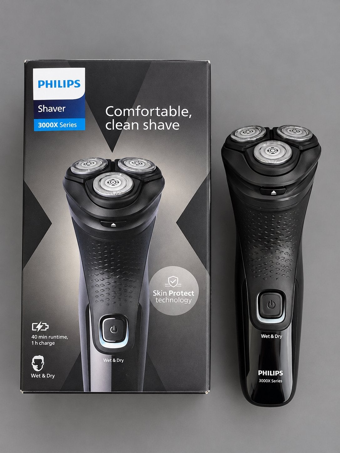 Philips Shaver 3000X Series - Comfortabel en schoon scheren, Ophalen of Verzenden, Nieuw, Scheren en Epileren