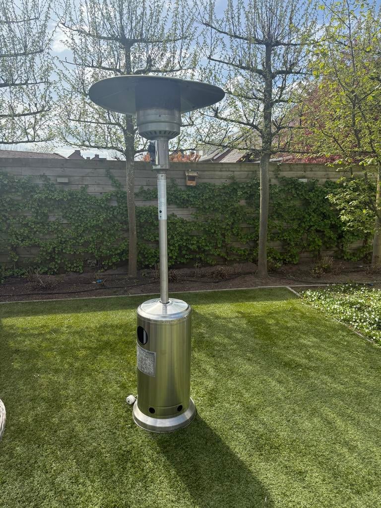 Terras haeter Eurom, Ophalen, Gebruikt, Gas, Vloer