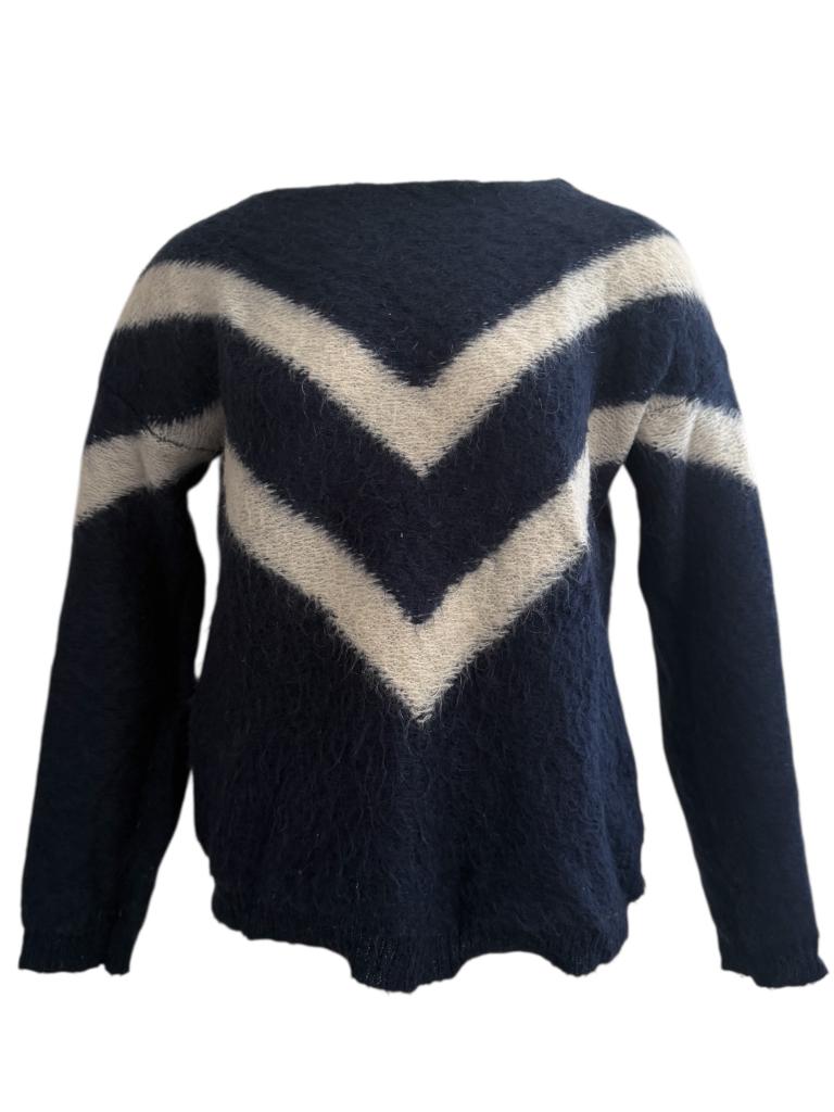 By-Bar trui S, Maat 38/40 (M), Blauw, Ophalen of Verzenden, Zo goed als nieuw