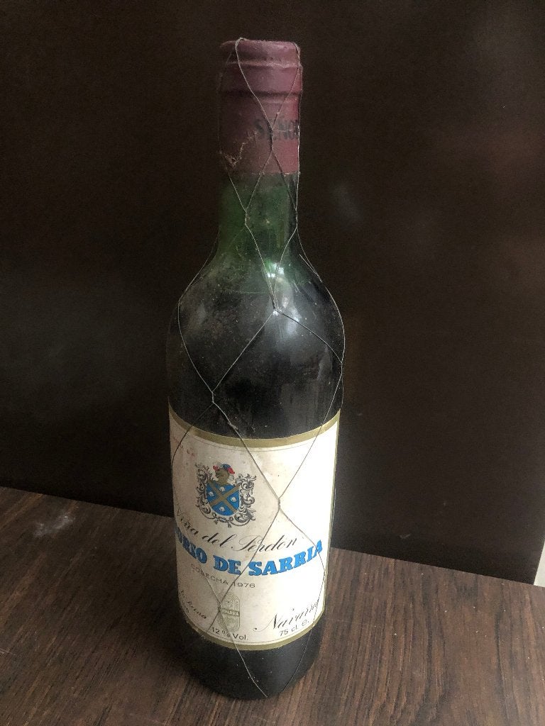 Wijn Vina del perdon senorio de sarria 1976 Navarra, Spanje, Nieuw, Ophalen of Verzenden, Rode wijn