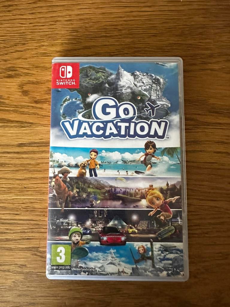 Go vacation nintendo switch, Spelcomputers en Games, Eén computer, Ophalen of Verzenden, Zo goed als nieuw, Sport