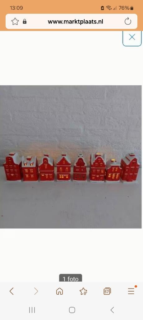 Postcode loterij huisjes, Diversen, Kerst, Ophalen of Verzenden, Nieuw