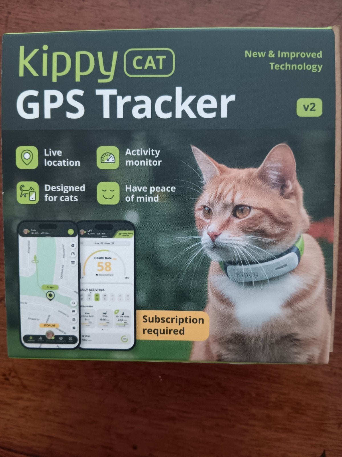 GPS tracker Kat Kippy, Ophalen of Verzenden, GPS, Nieuw
