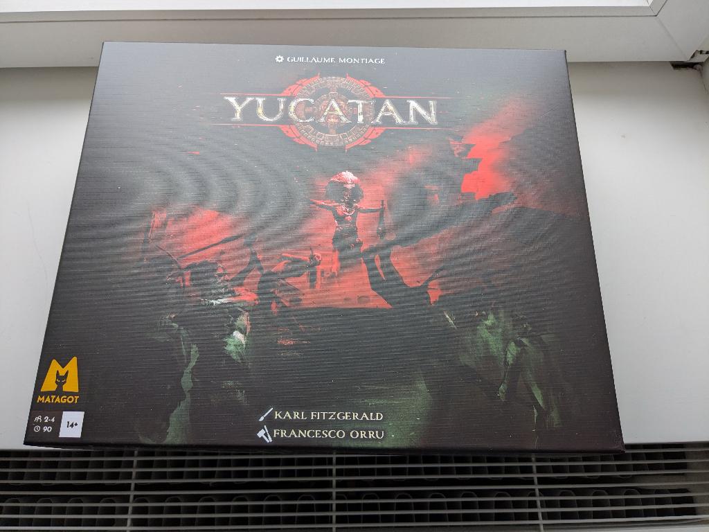 Yucatan bordspel Kickstarter editie, Een of twee spelers, Ophalen of Verzenden, Nieuw, Matagot