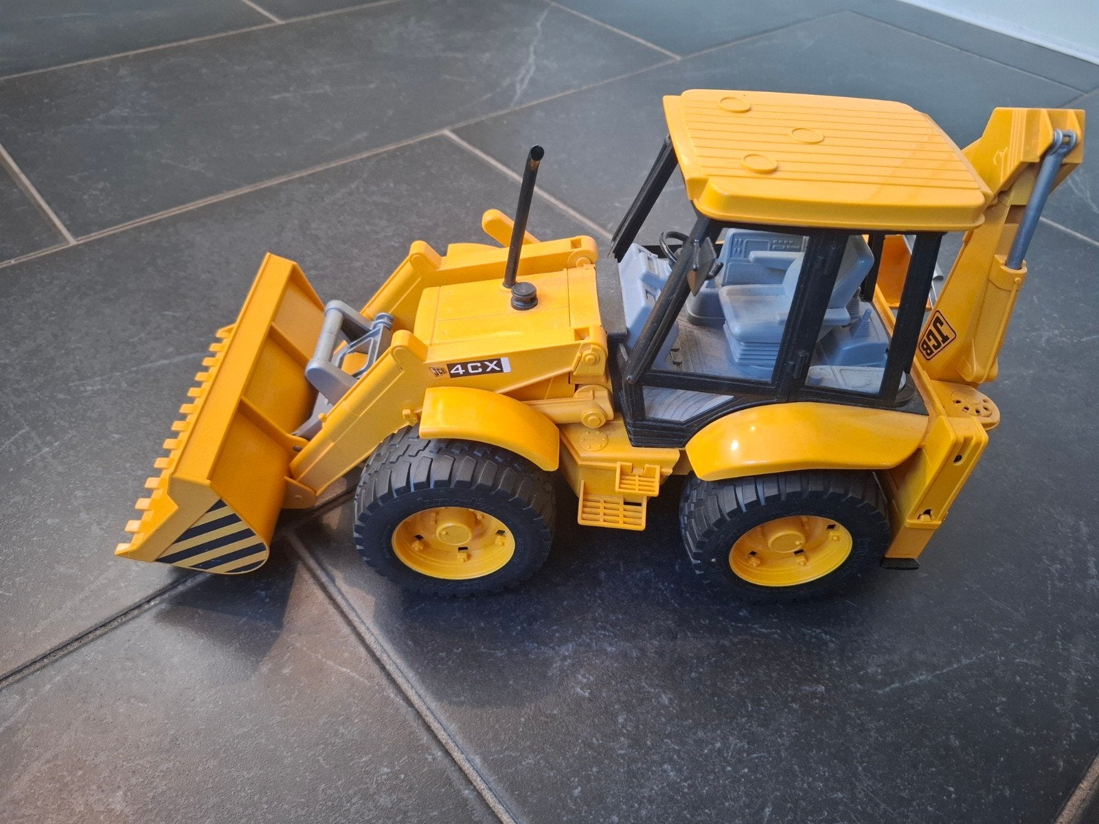 Bruder JCB 4CX Tractor, Kinderen en Baby's, Speelgoed | Speelgoedvoertuigen, Ophalen, Zo goed als nieuw