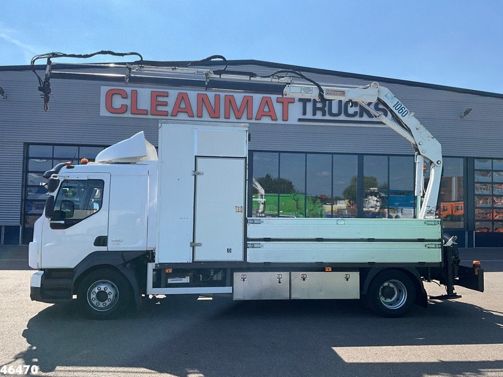 Volvo FL 280 Euro 5 HMF 10 Tonmeter laadkraan (bj 2008), Auto's, Vrachtwagens, Euro 5, Achterwielaandrijving, 281 pk, Origineel Nederlands