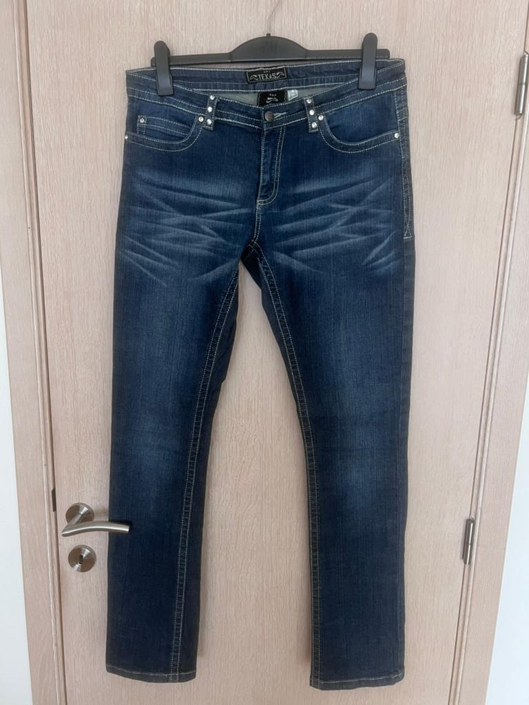Rijbroek Texas HKM stretch western 80 40 voor lange benen, Dieren en Toebehoren, Paardrijkleding, Ophalen of Verzenden, Zo goed als nieuw