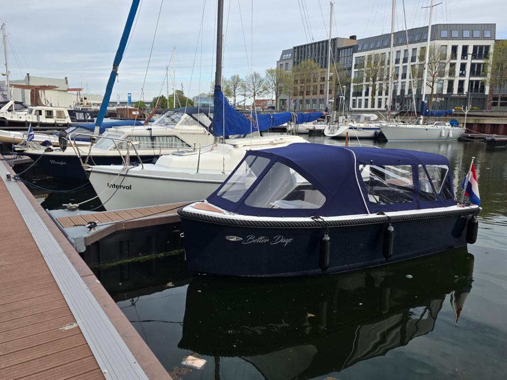 Mooie sloep met buiskap - Ideaal voor dagtochten, Sloep, Ophalen of Verzenden, Gebruikt, Afdekzeil