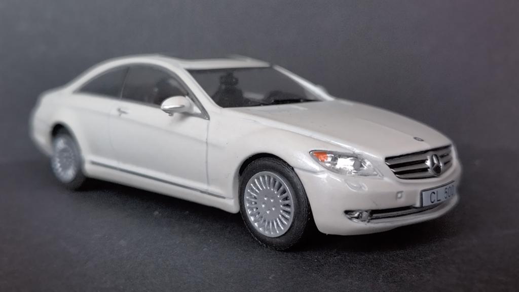 Mercedes Benz CL C216 2006 1:43 Eaglemoss Pol, Hobby en Vrije tijd, Overige merken, Auto, Verzenden, .
