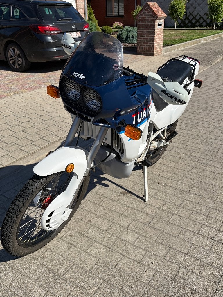 Zeldzame Aprilia Tuareg Wind 50 – 1988 – Belgische papieren, 6 versnellingen, 50 cc, Ophalen, Overige merken