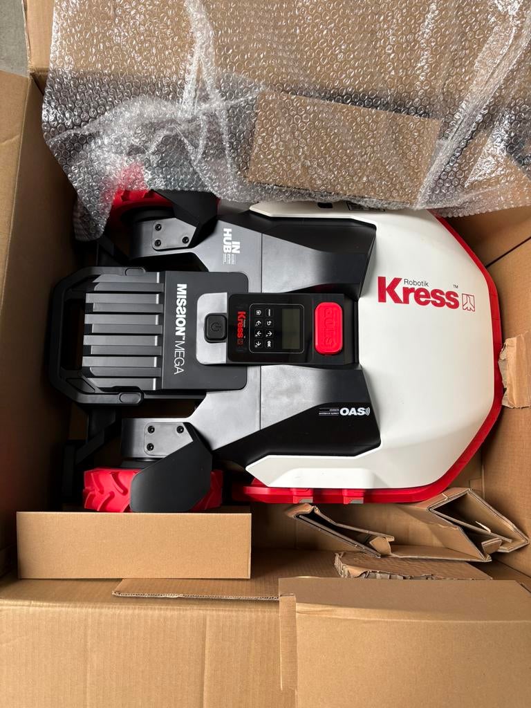 Kress KR136E Mission Mega 6500 grasrobotmaaier nieuw, Ophalen, Nieuw, Meer dan 25 cm, Bestuurbaar via app