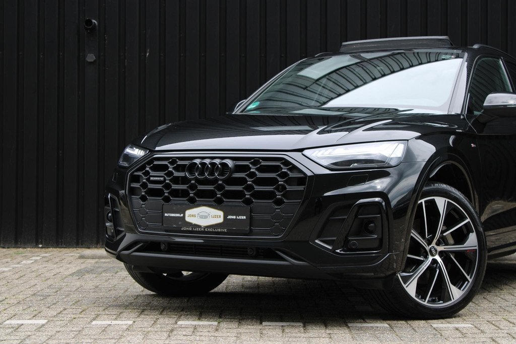 Audi Q5 50 TFSI e 3x S LINE PANO HUD B&O TREKHAAK, Auto's, Automaat, 14 kWh, Gebruikt, 4 cilinders
