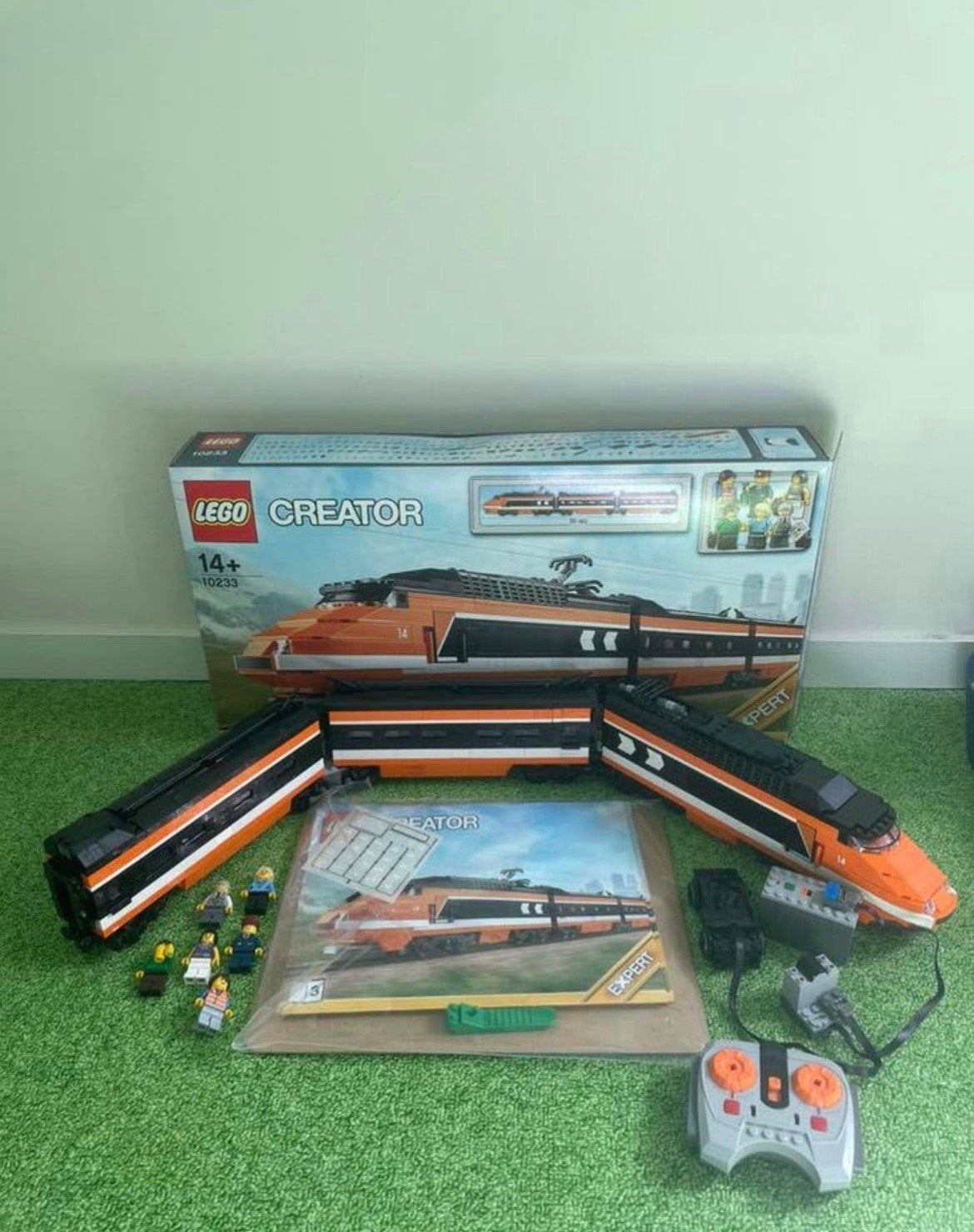 Lego trein 10233 met motor en afstandsbediening!!, Kinderen en Baby's, Speelgoed | Duplo en Lego, Ophalen of Verzenden, Zo goed als nieuw