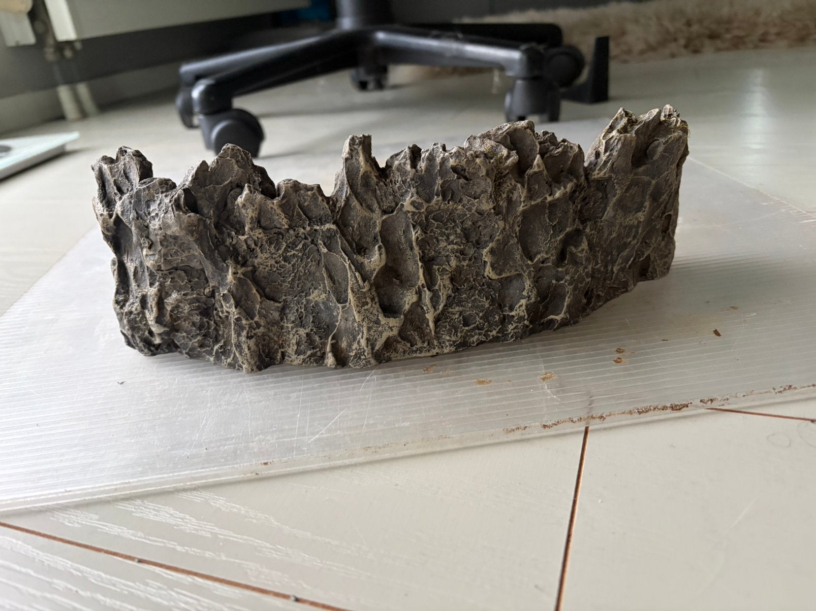 Aquarium rotswand / decoratie, Dieren en Toebehoren, Ophalen of Verzenden, Zo goed als nieuw, Decoratie
