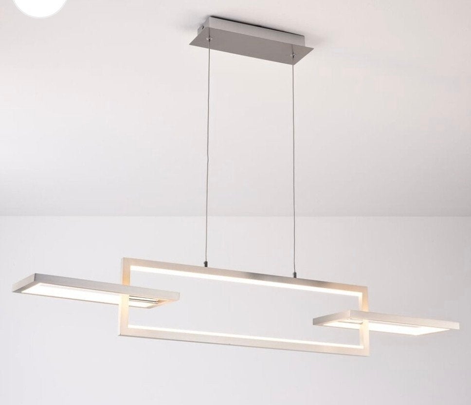 Moderne hanglamp, dimbaar, Huis en Inrichting, Ophalen, Zo goed als nieuw, Overige materialen, Modern