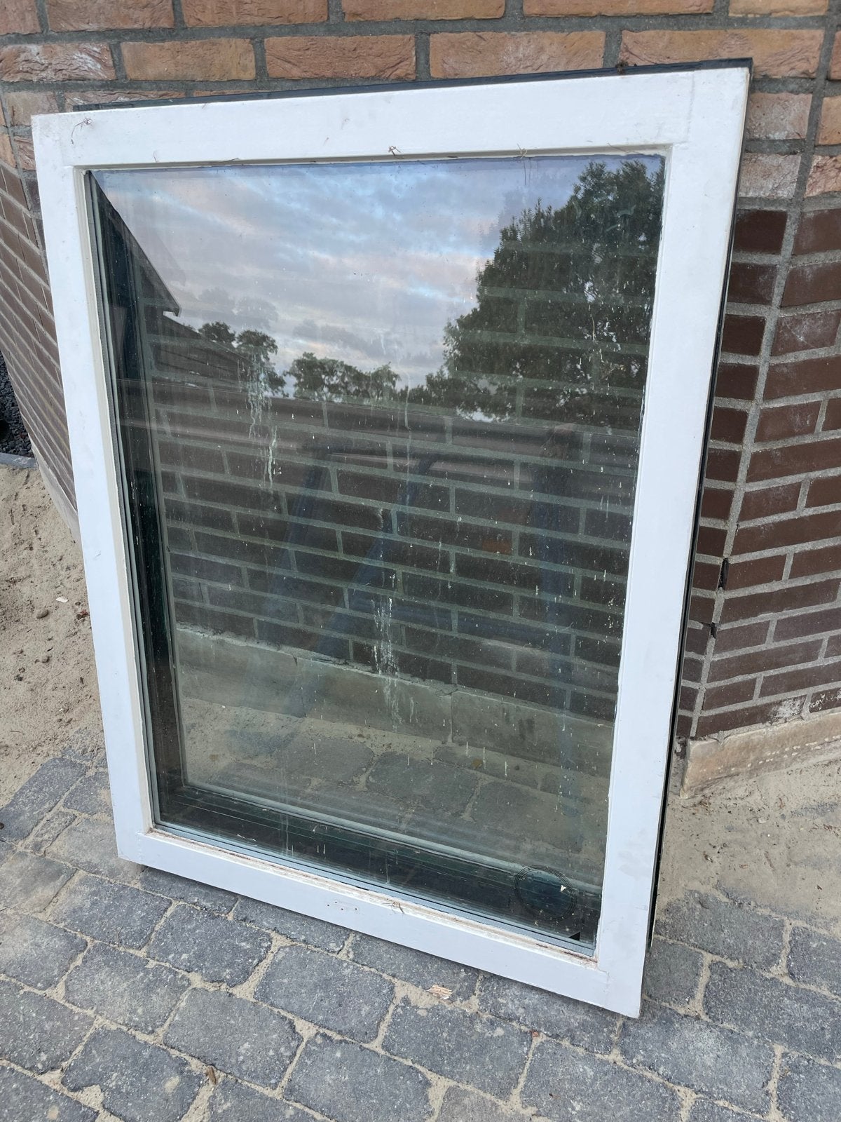 2 Kozijnen met HR++ glas, Doe-het-zelf en Verbouw, Glas en Ramen, Ophalen, Gevelraam of Ruit, Gebruikt, 80 tot 120 cm